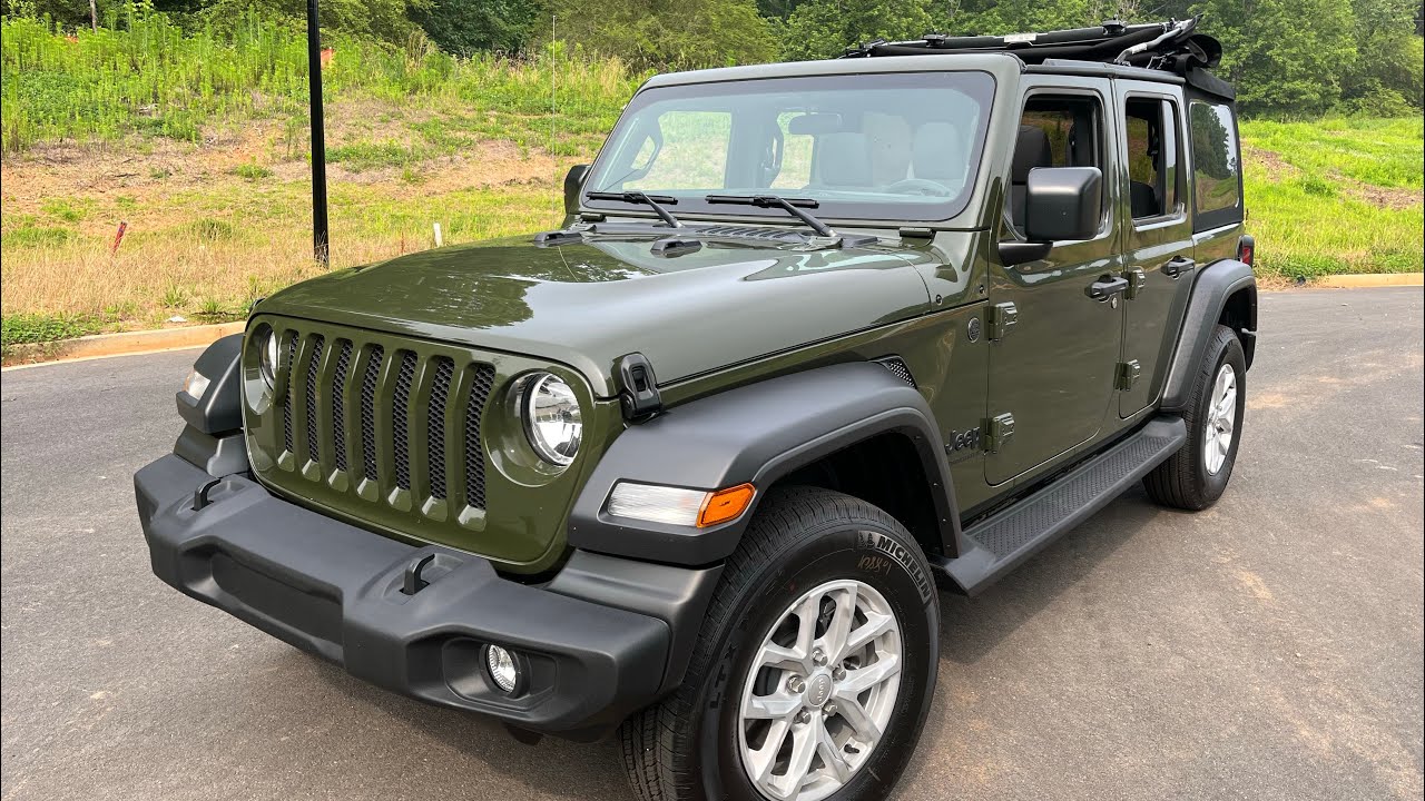 New Car! // 2023 Jeep Wrangler Unlimited Sport S