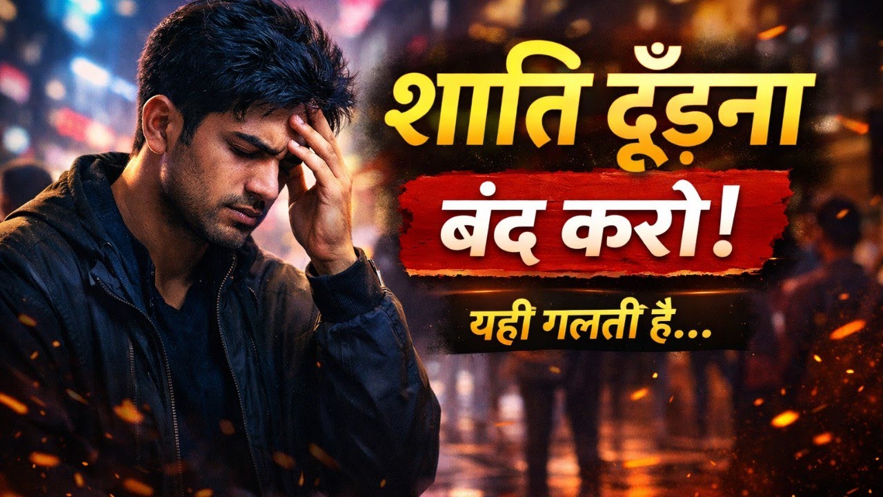 शांति ढूँढना बंद करो ❌ | यही आपकी सबसे बड़ी गलती है (Day 5)