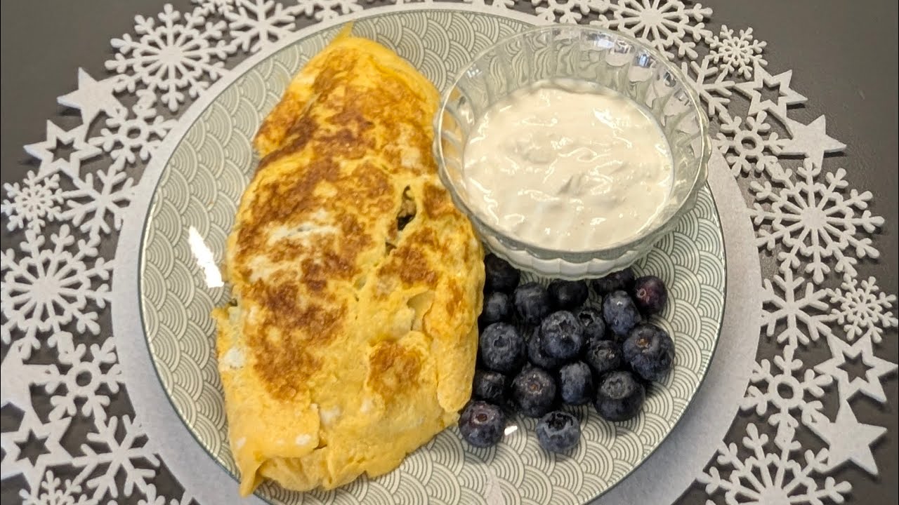 High - Protein Egg Wrap for stable Energy & Blood Sugar Balance 
