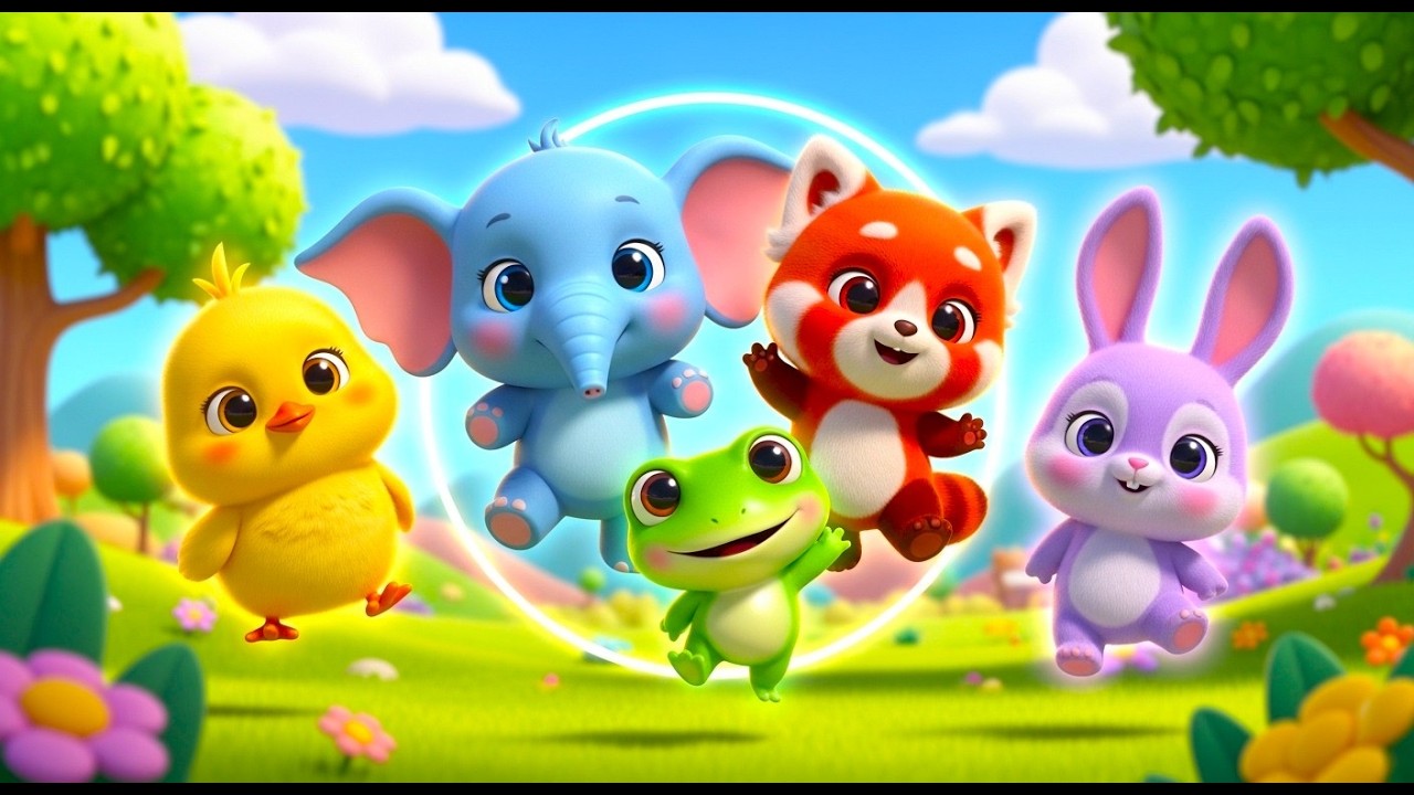 Learn Colors with Animals Color Learning Song | Fun Animal Colors Song for Kids