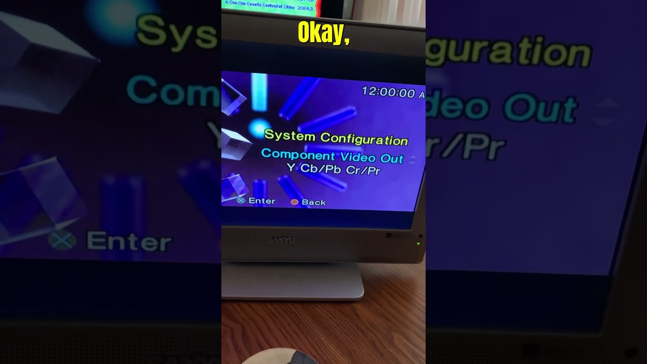 Как заставить PS2 распознавать компонентные кабели