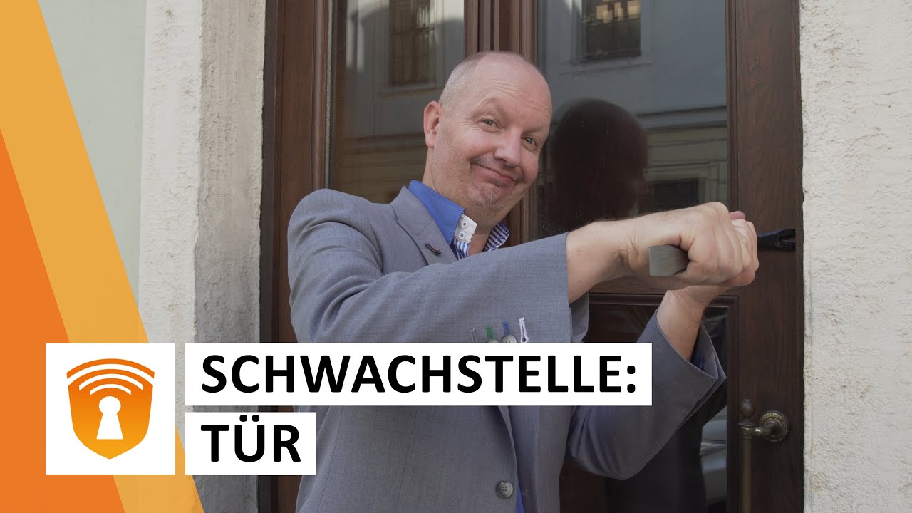 Schwachstelle TÜREN - Was ist zu beachten und wie gehen Einbrecher vor? | Der SicherheitsCheck'er