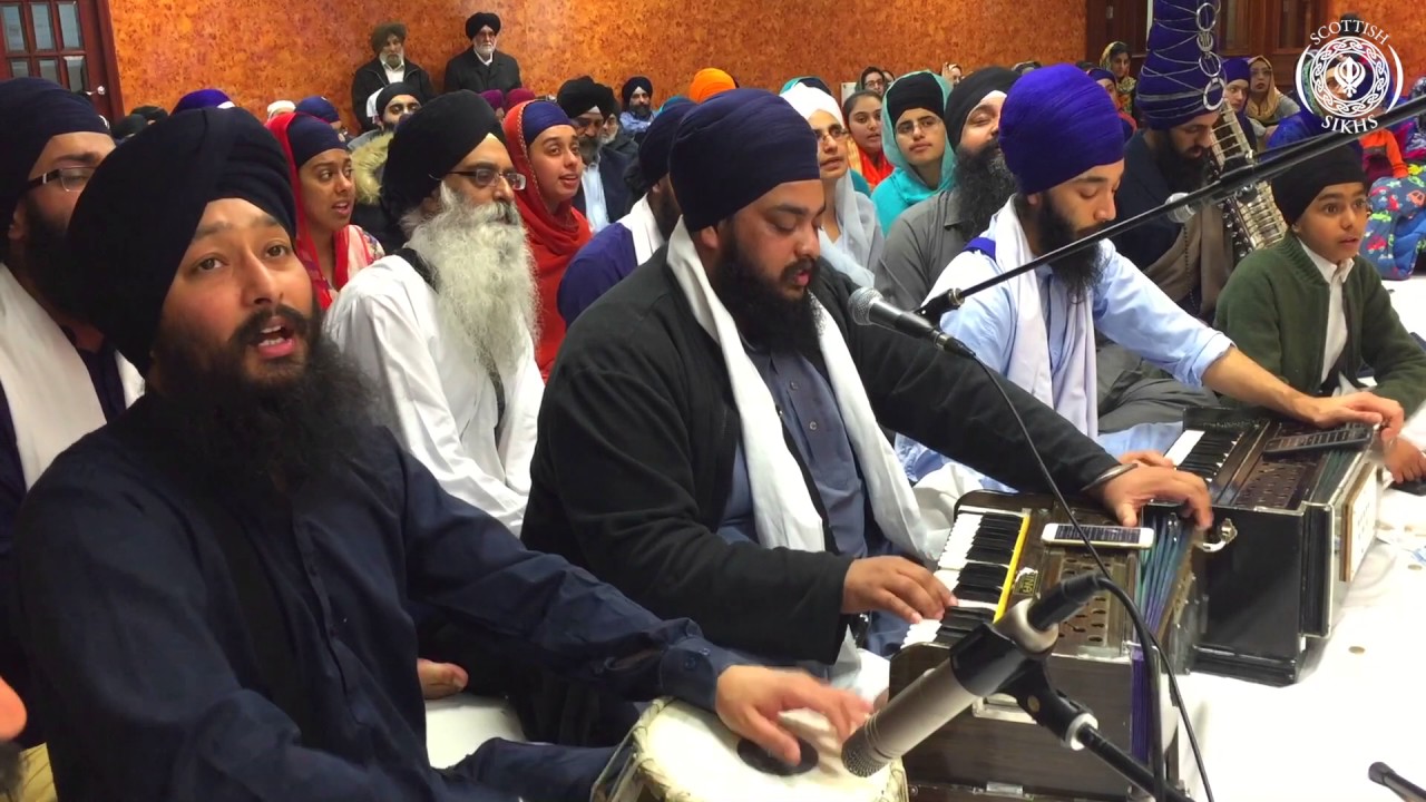 Bhai Davinderbir Singh - visar naahee daataar  - Akhand Keertan Smagam Glasgow Jan 2017