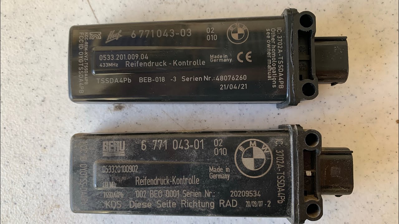 BMW TPMS inactive fix (E90 E91 E92 E93)