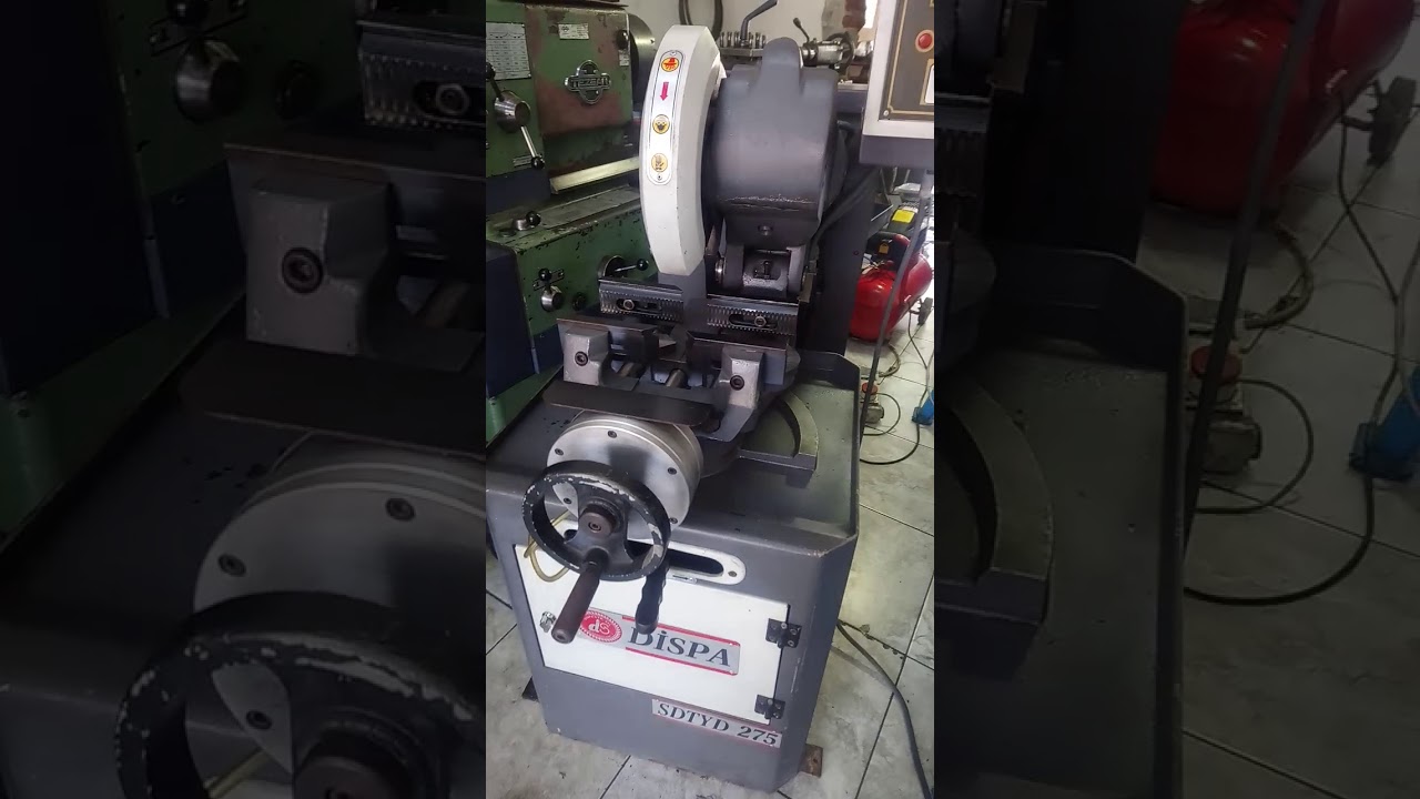 Dispa 275 Lik Yarı Otomatik Açılı Daire Testere Makinası