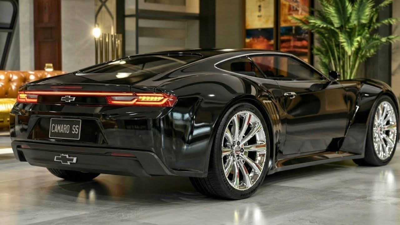 Chevrolet Camaro SS 2026 года – Возможно, это самый красивый Camaro из когда-либо созданных!