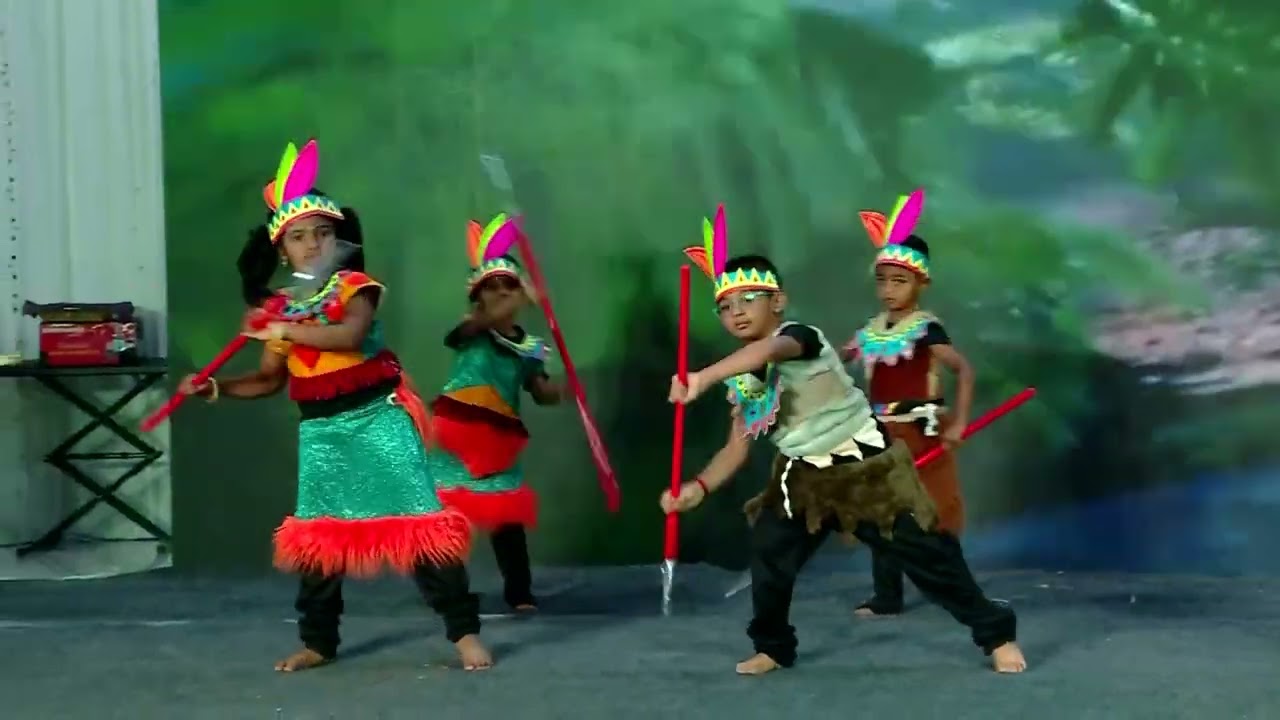TRIBAL Dance | Minminiz International Preschool Rajakilpakkam | Annual Day 2025