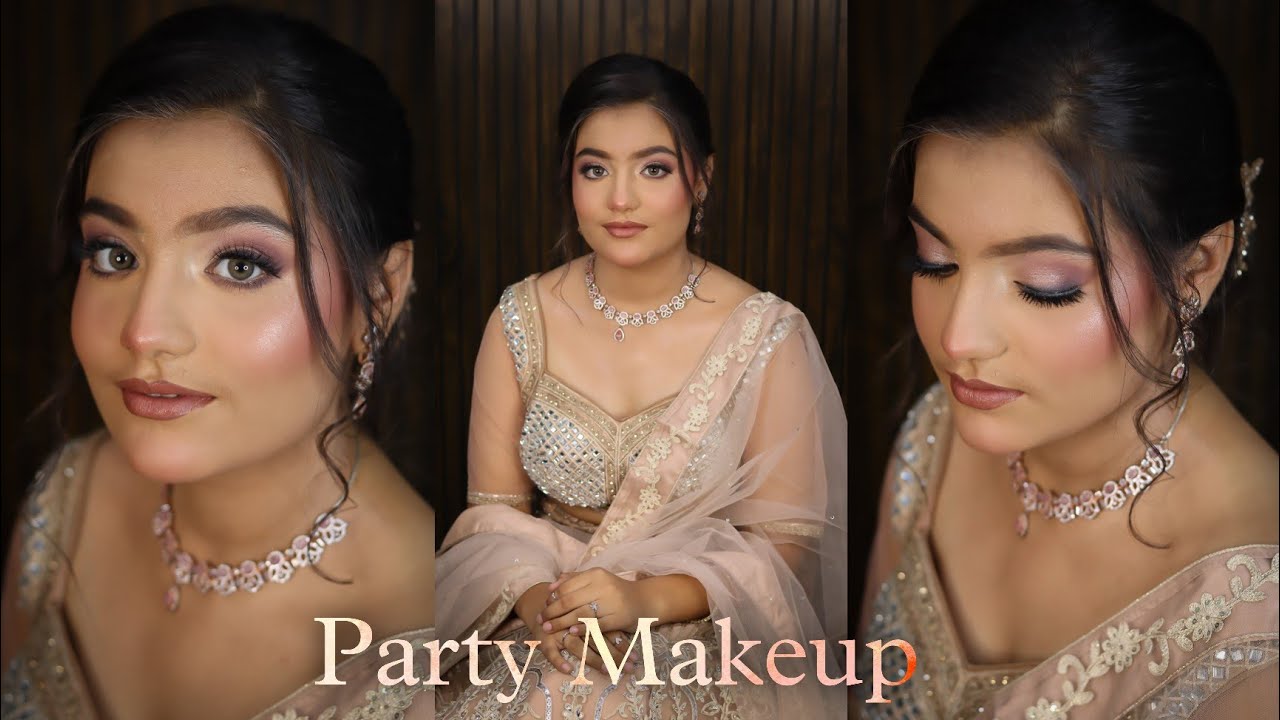 Party Makeup Tutorial step by step for beginners | Wedding Guest Makeup Tutorial | Hindi Language