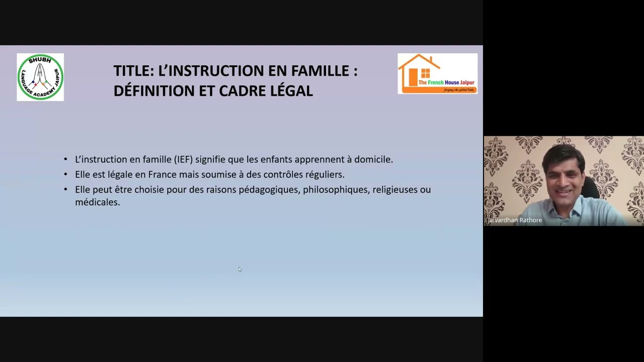 Instruction en Famille 