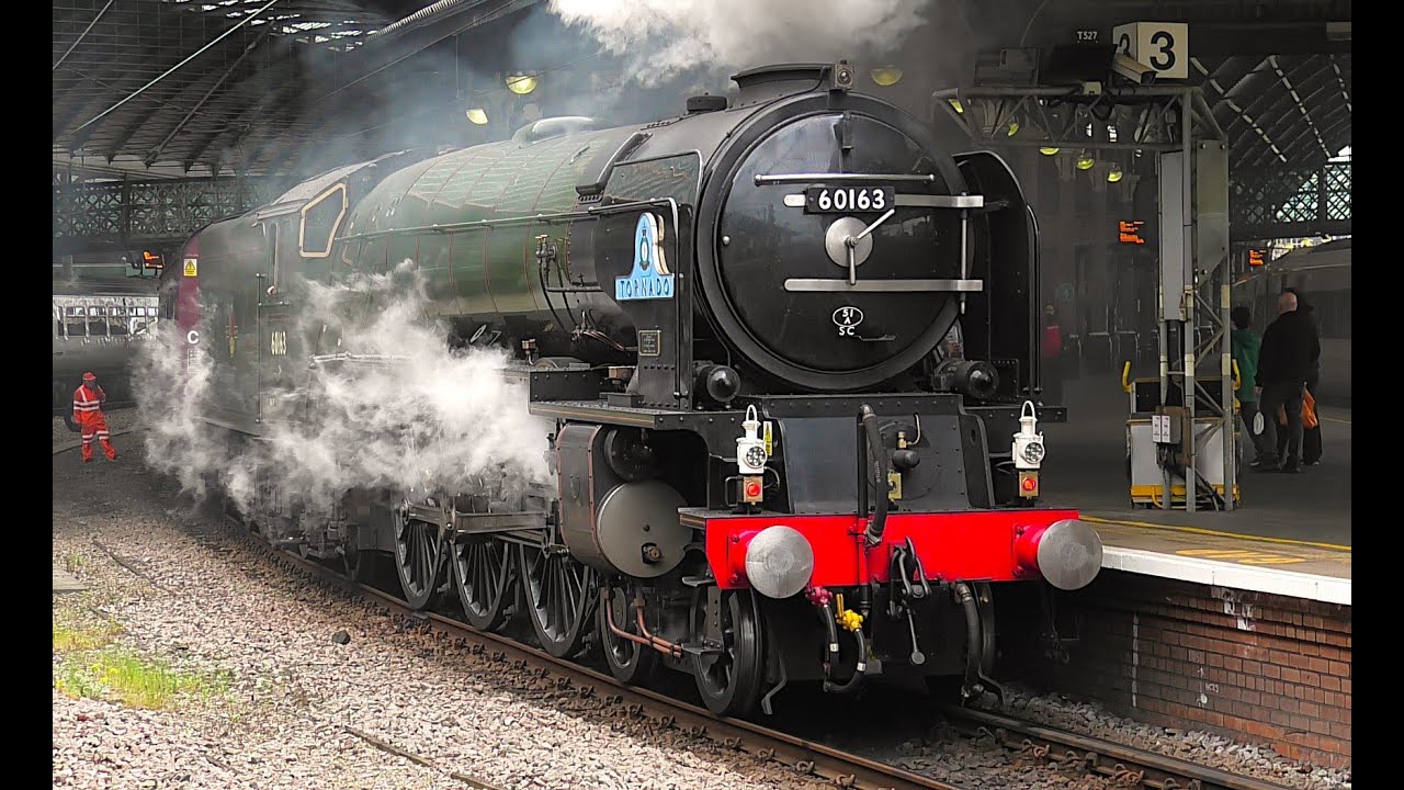 A1 Pacific No. 60163 'Tornado' Visits Newcastle - The Great Britain XVII Rail Tour (day 8) - 1Z39