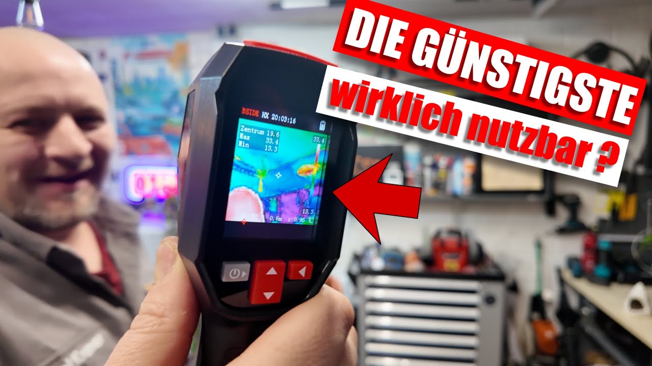 Die günstigste Wärmebildkamera, die man wirklich nutzen kann