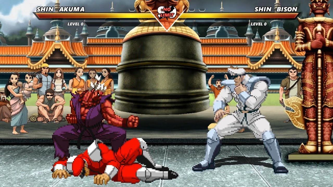 SHIN AKUMA vs SHIN BISON - The most epic fight ever made❗🔥