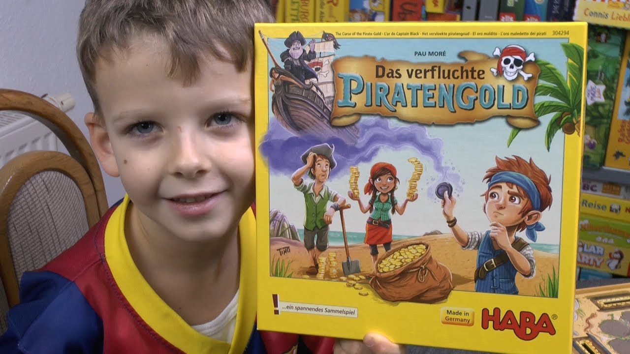 Das verfluchte Piratengold (Haba) - ab 5 Jahre - für junge Piratenfans