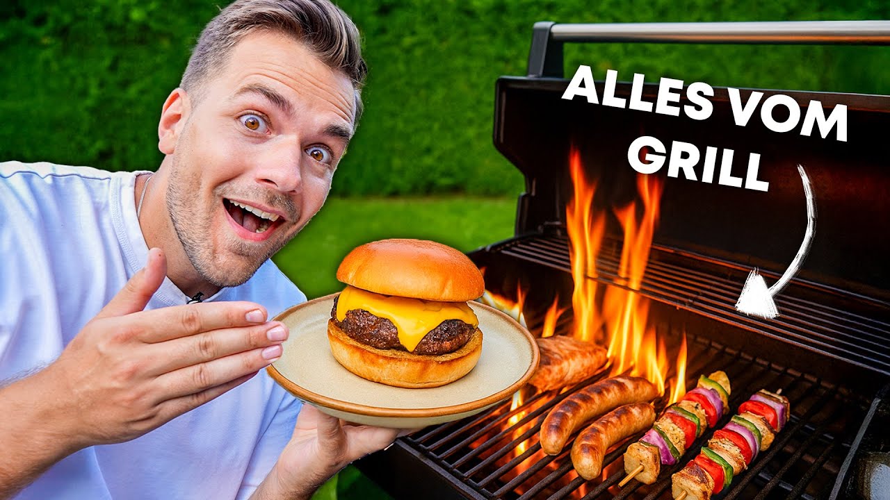Ein Tag nur GRILLEN 🔥🥩