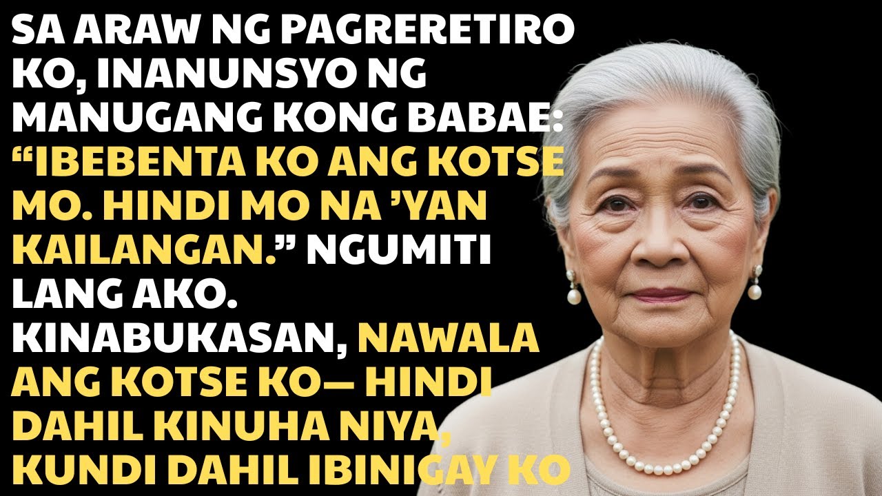 Sinabi ng manugang ko: “Ibebenta ko ang kotse mo.”Hindi niya alam ang susunod kong gagawin.