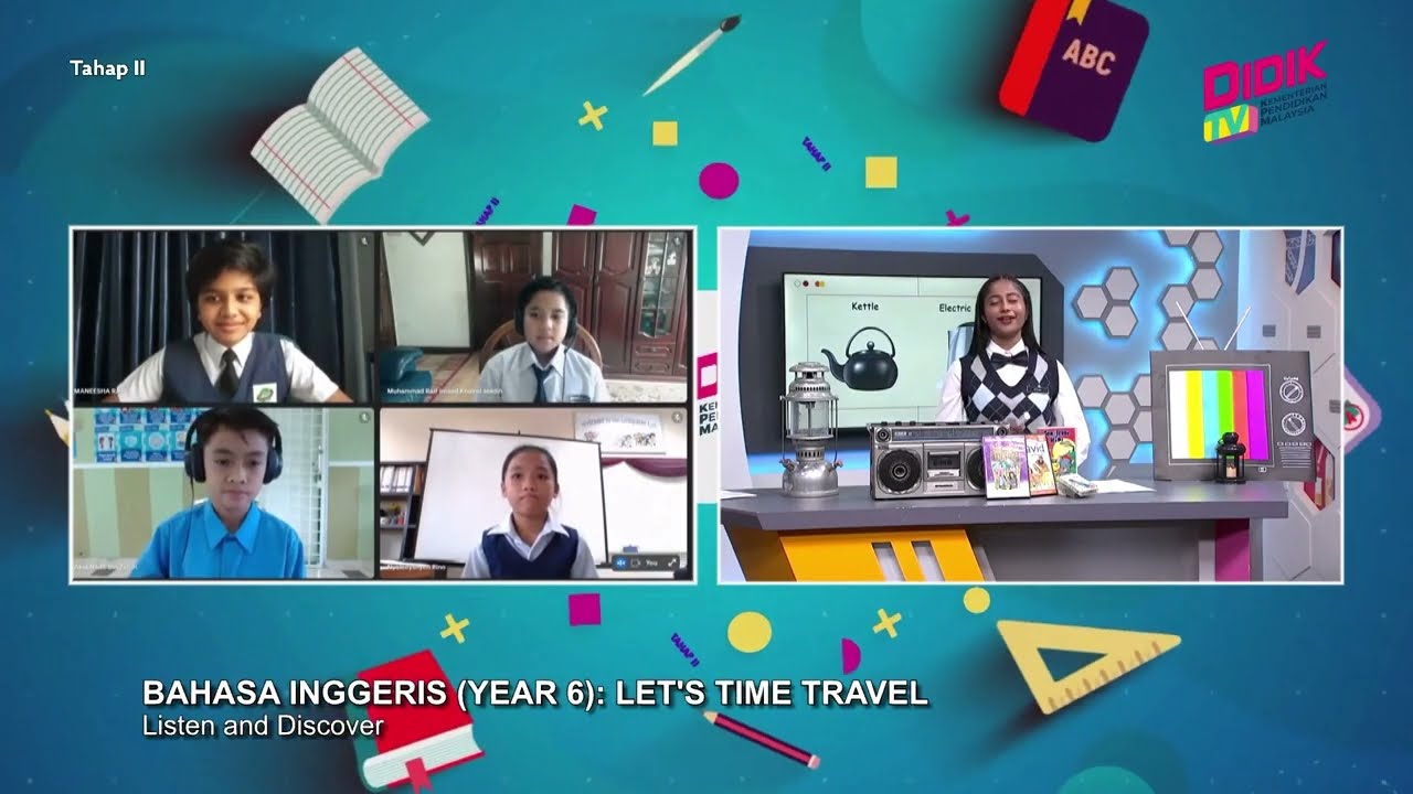 Tahap II (2022) | Bahasa Inggeris (Tahun 6): Let's Time Travel