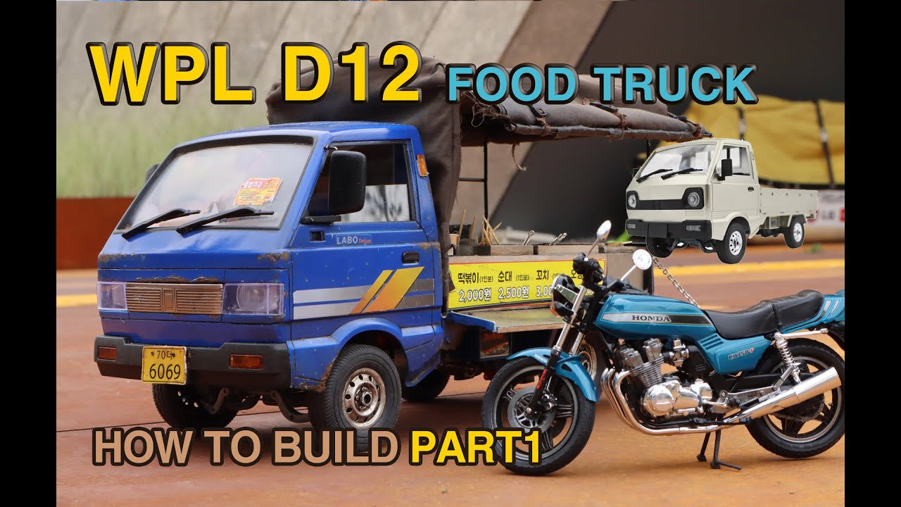 WPL D12_food truck(라보 분식차) how to build_part1