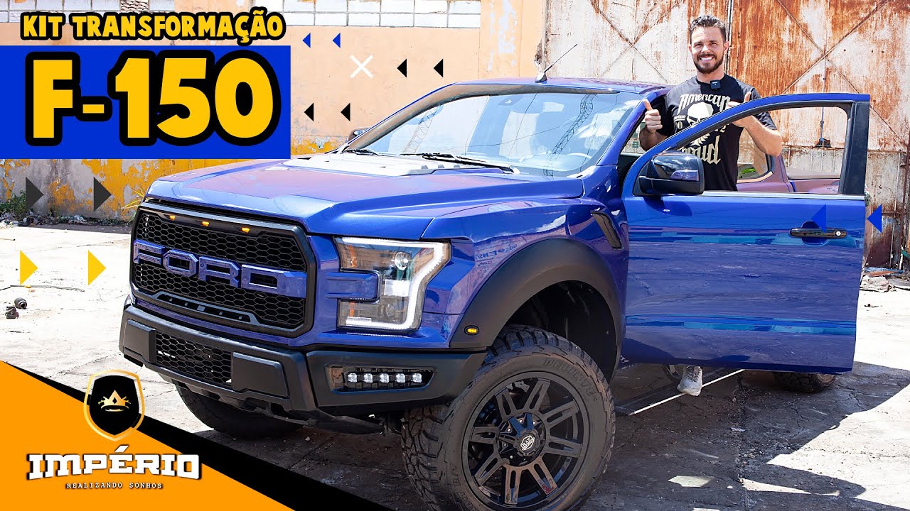 KIT F-150 | TRANSFORMAÇÃO FORD RANGER 2013.