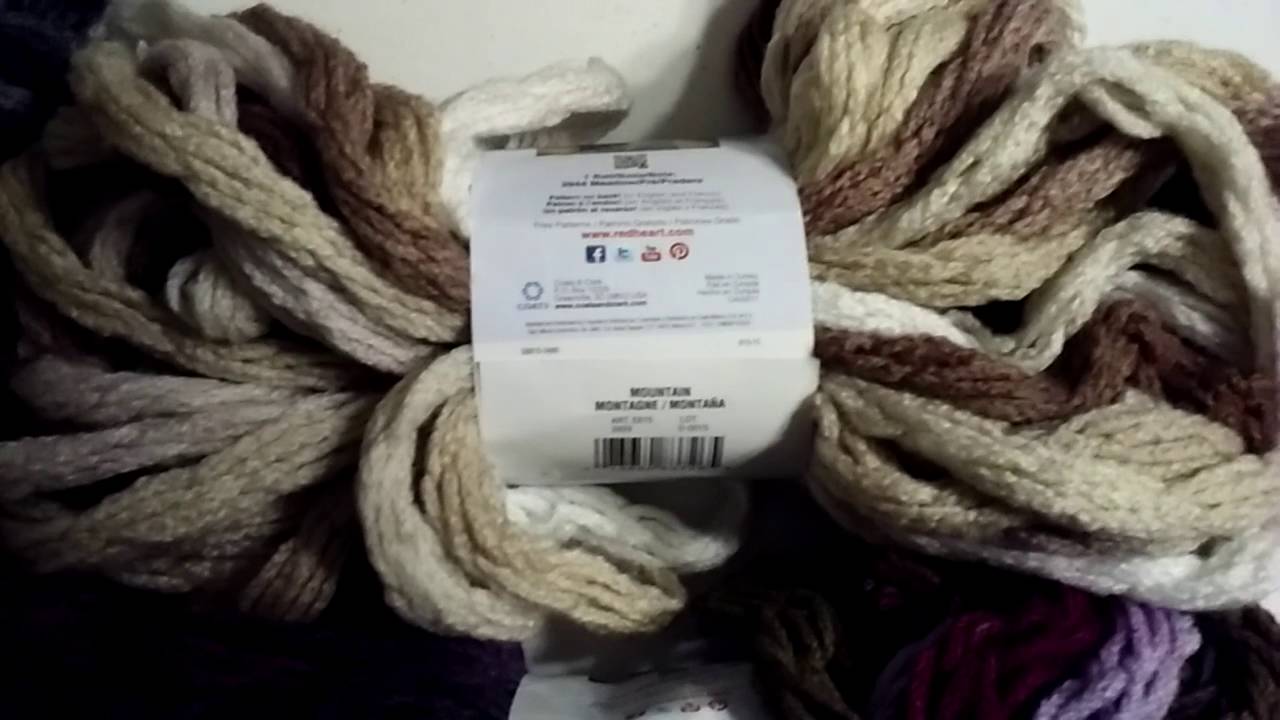 Red Heart Boutique Dash Yarn Colors