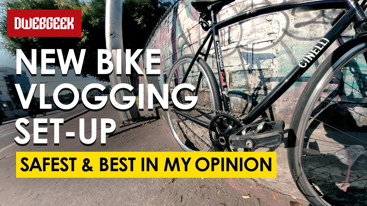NEW BIKE VLOGGING SET-UP&mdash;Just Ride | DWEBGEEK [4K]