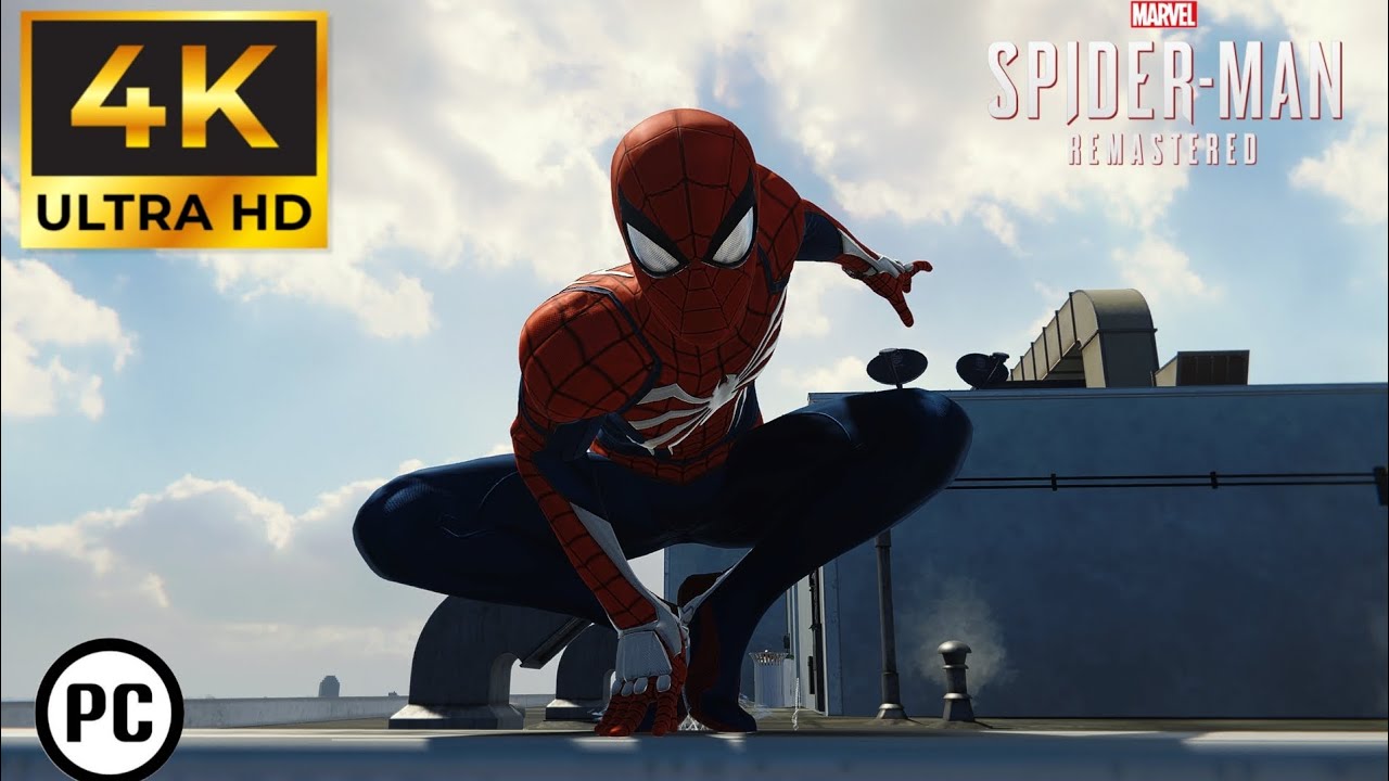 Spider man remastered:- Advance suit free roman gameplay