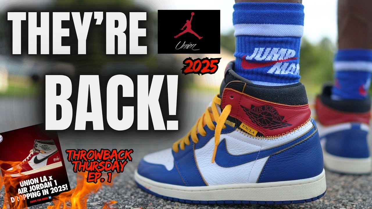 THIS IS BIG! THE RETURN OF THE UNION LA JORDAN 1 W ON FEET & RECENT PICK UP UNBOXINGS! THROWBACK EP1
