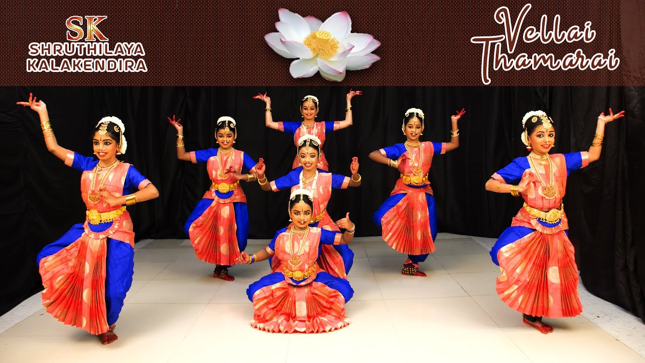 Vellai Thamarai | Shruthilaya Kalakendira | Bharathanaatiyam | Bharathiyar Song