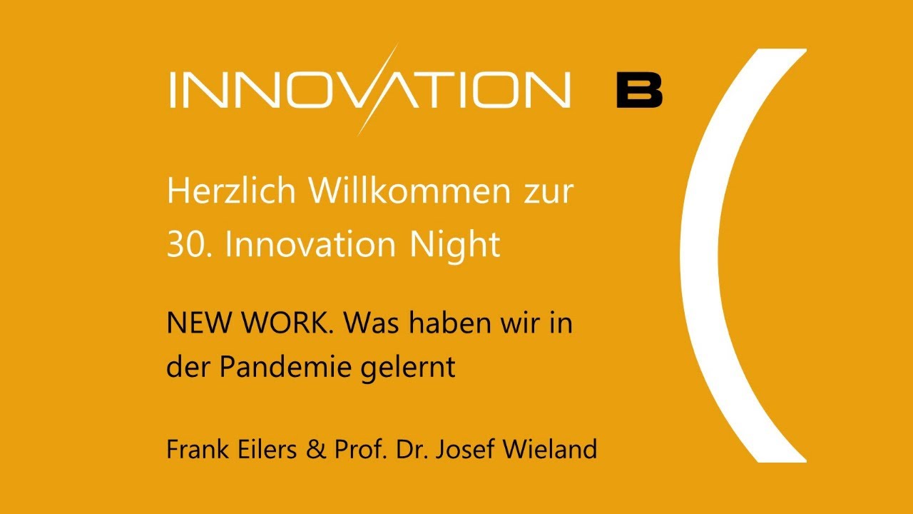 Innovation B | 30. Innovation Night: New Work