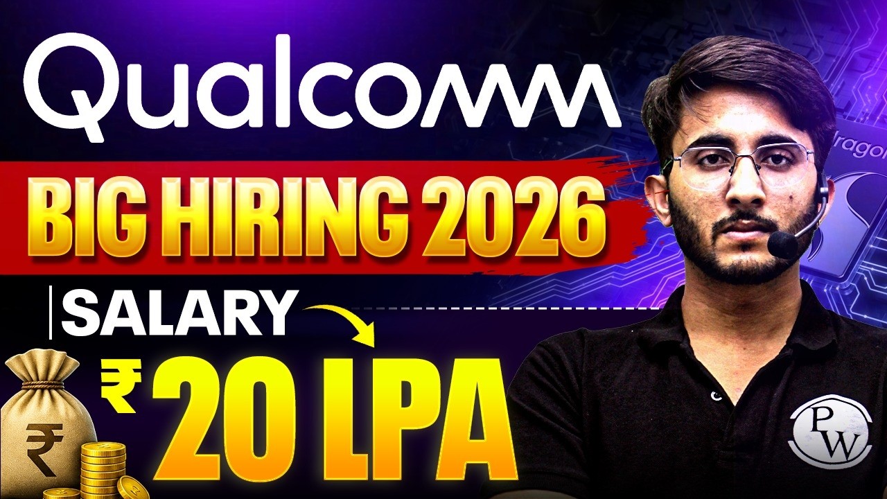 Qualcomm Recruitment 2026 for Freshers | Software Engineer Hiring, Salary, Eligibility & Apply