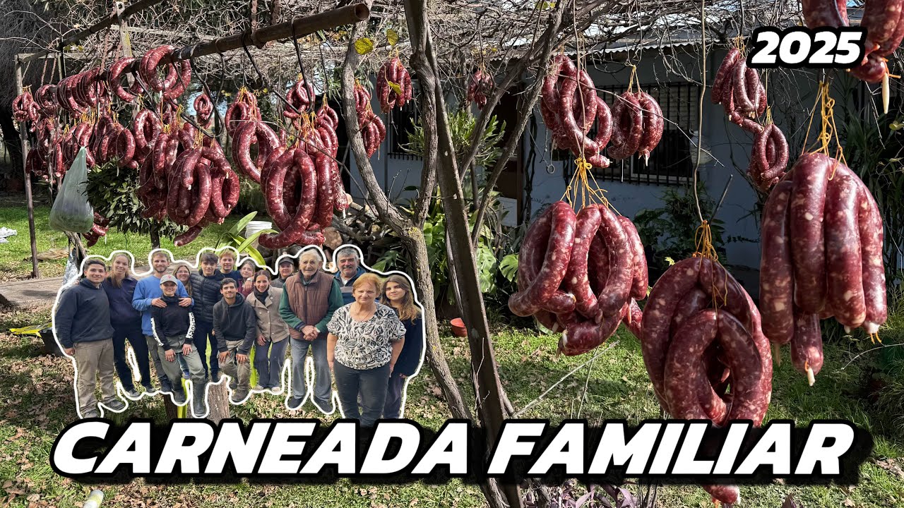 CARNEADA - CHORIZOS, QUESO de CHANCHO y MORCILLA - TRADICIÓN FAMILIAR 🇦🇷