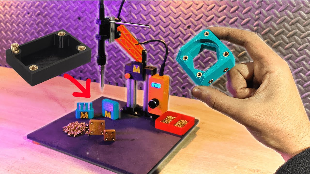 FABRIQUER UNE PRESSE THERMIQUE!!! imprimée en 3D