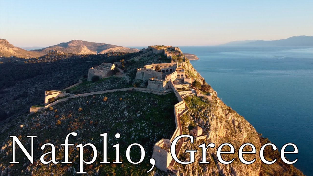 Nafplio, Greece - by drone [4K]. #nafplio