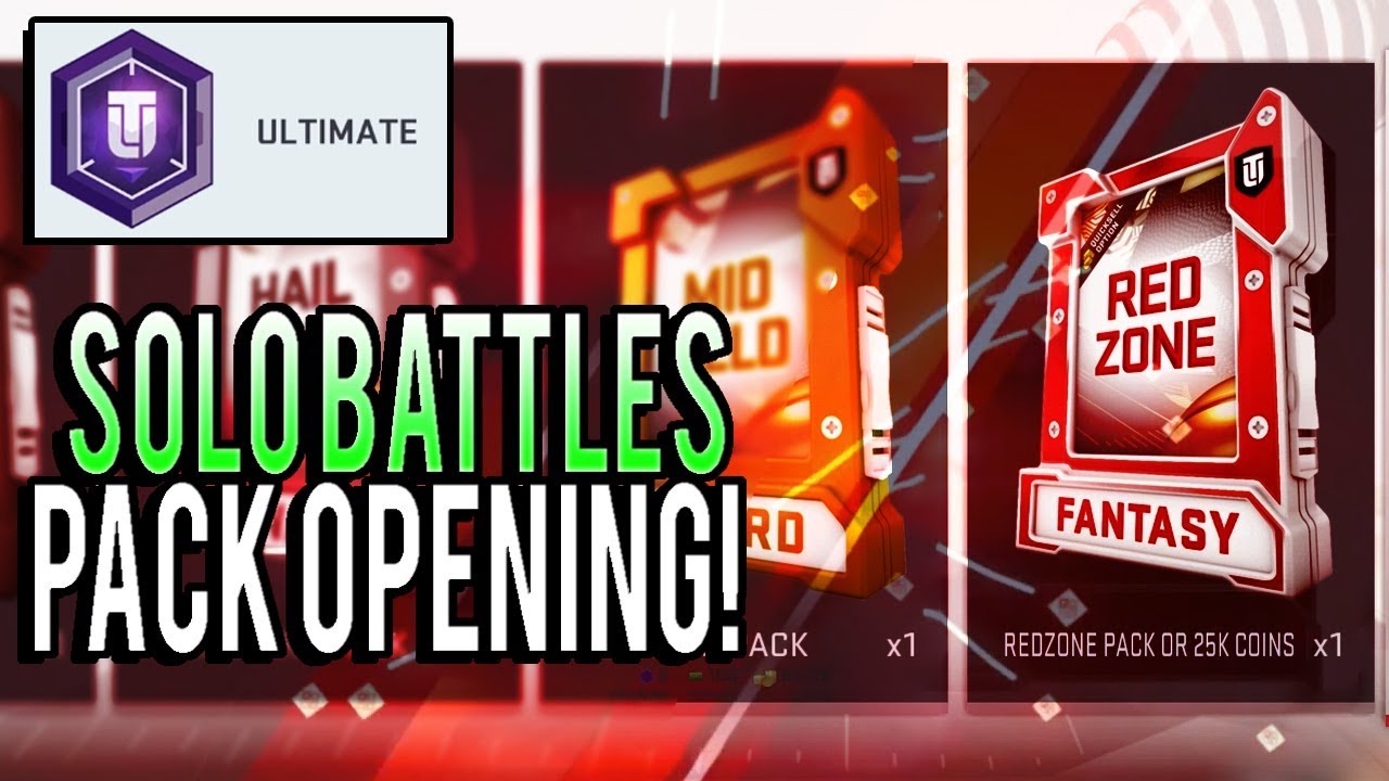 ULTIMATE SOLO BATTLES REWARDS PACK OPENING! 100K+ PULL! NEW A.J. GREEN!!| MADDEN 19 ULTIMATE TEAM