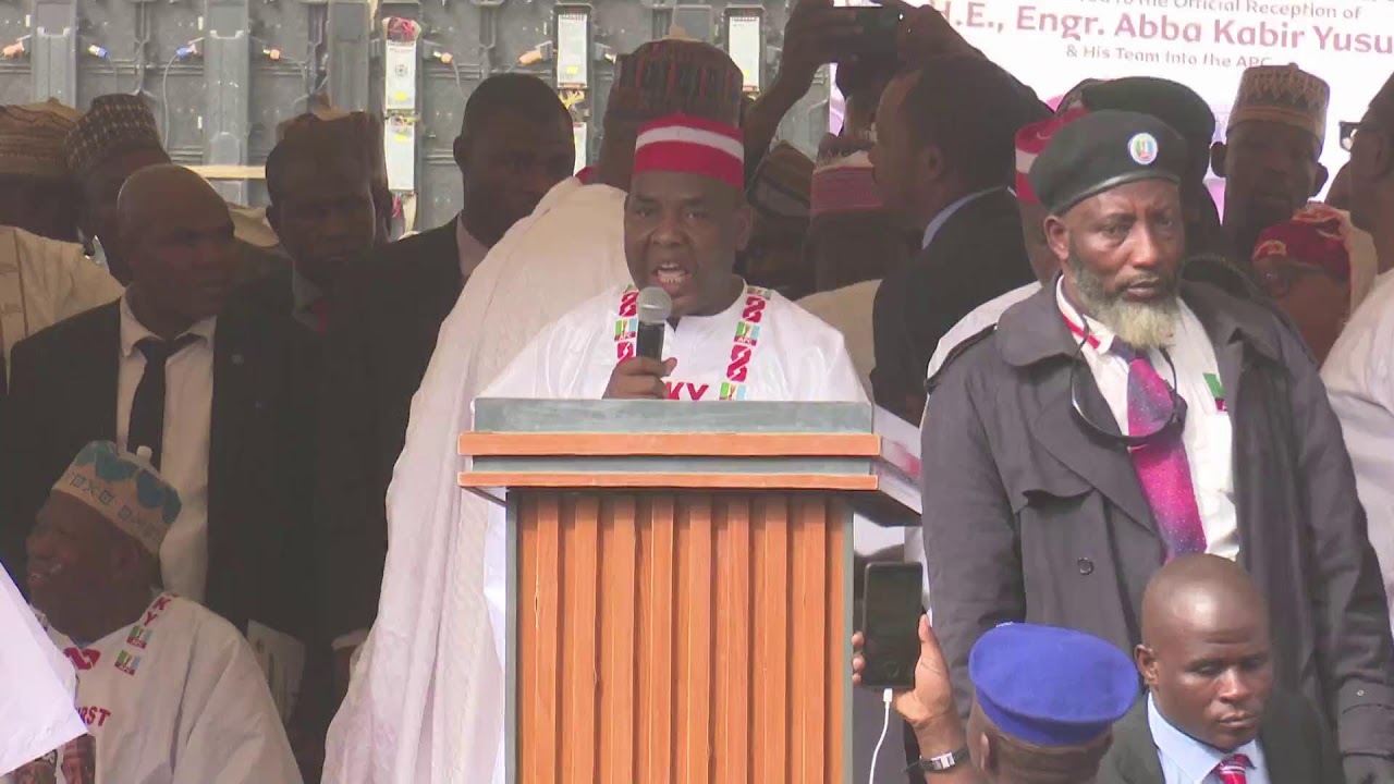 OFFICIAL DEFECTION OF KANO STATE GOVERNOR, ABBA KABIR YUSUF TO APC