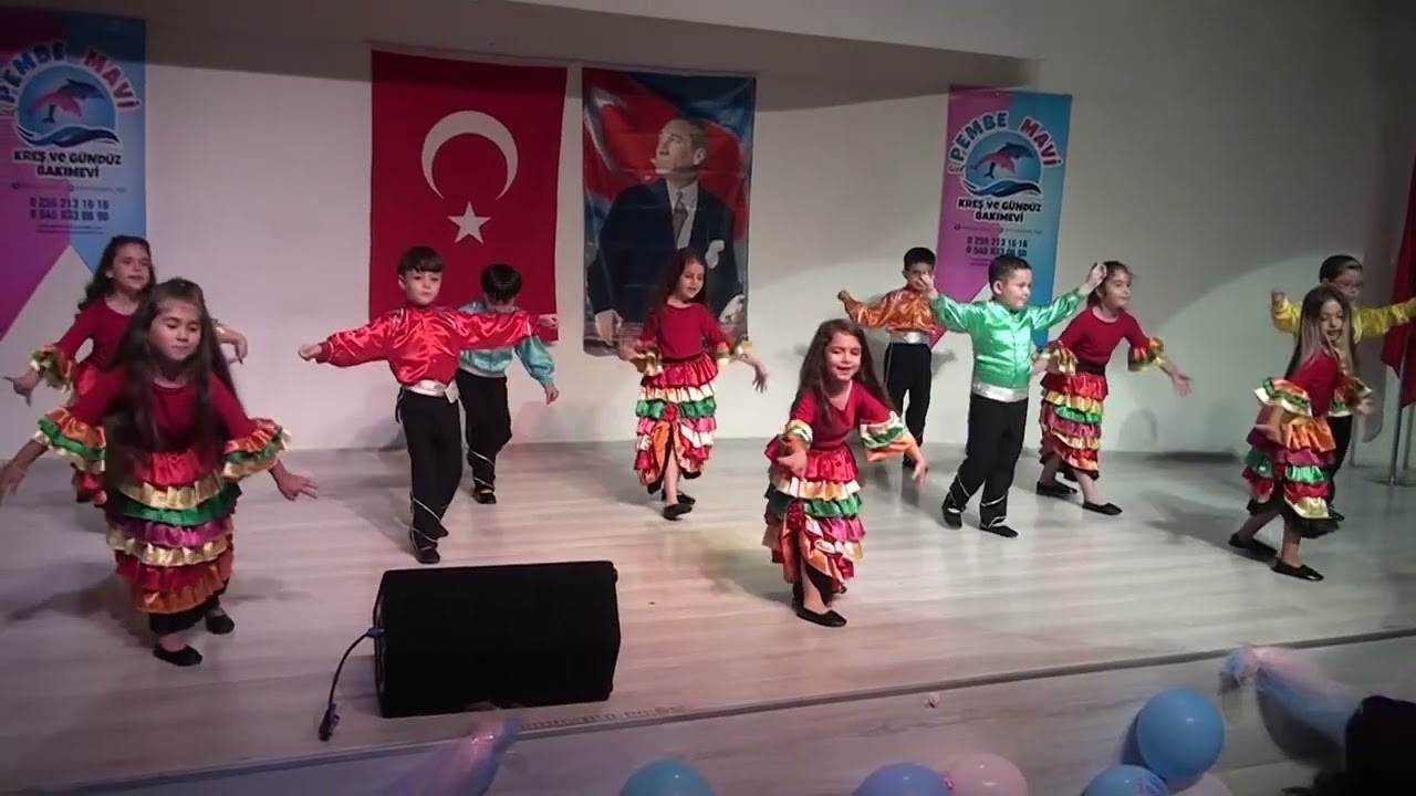 Roman Dans Gösterisi - Pembe Mavi Kreş ve Gündüz Bakımevi