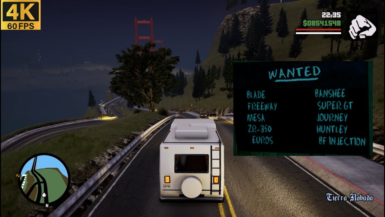 GTA San Andreas : The Definitive Edition : Vehicle Import/Export List 3 [4K]