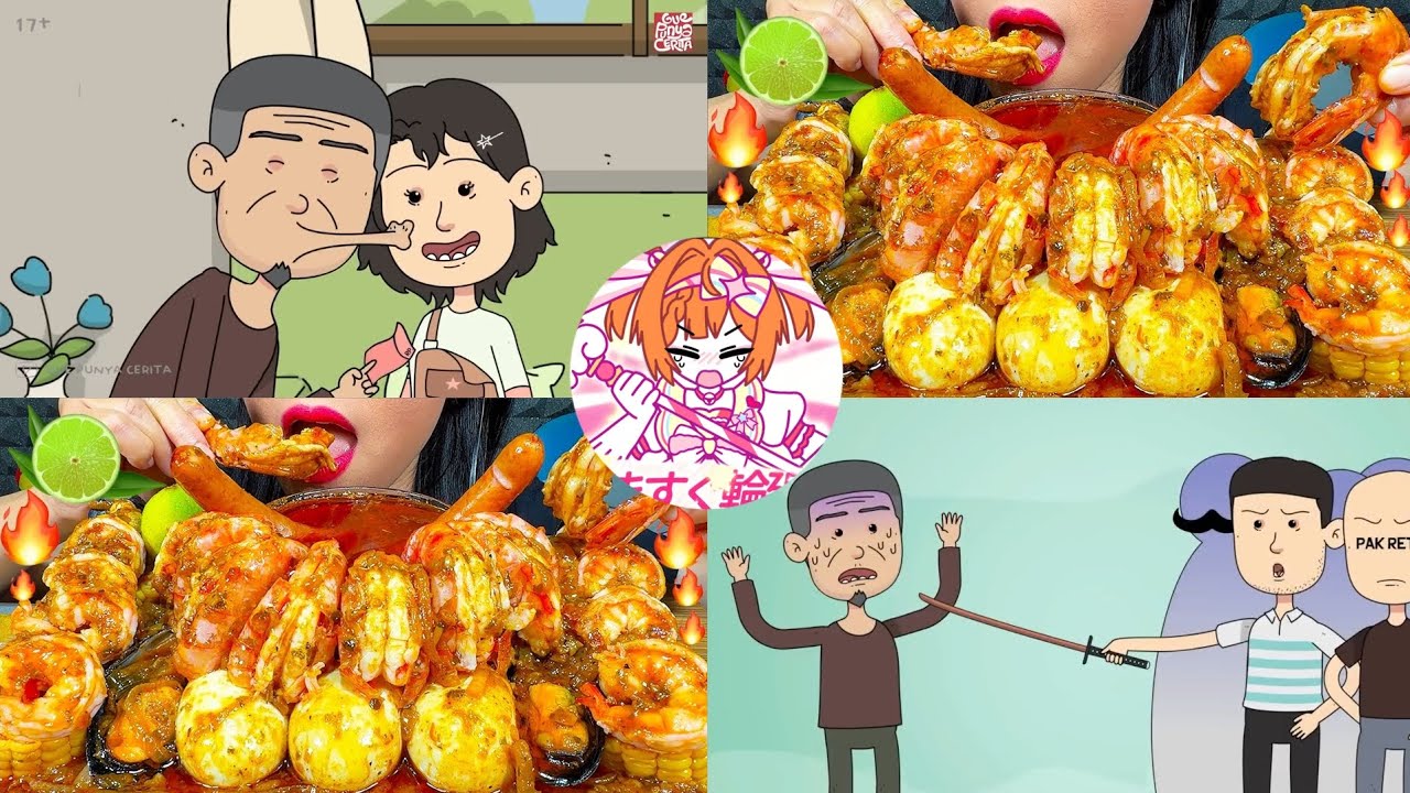 [ TETANGGA EDYAN] GPC X MUKBANG/ASMR MAKANAN PEDAS SEAFOOD 