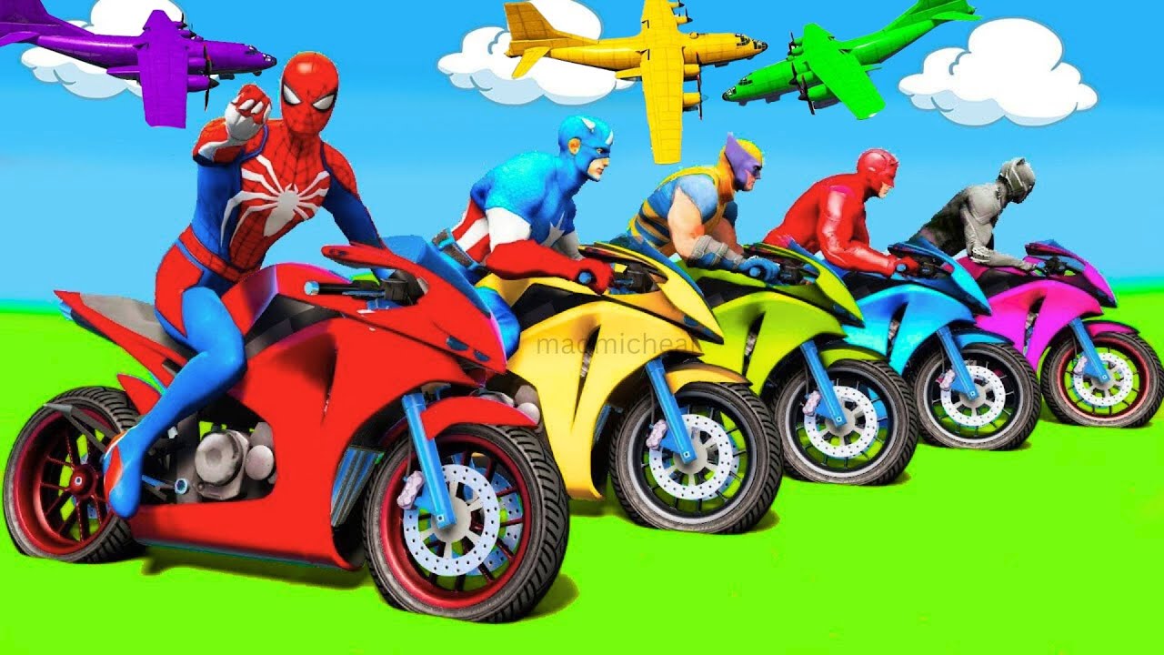 الرجل العنكبوت انقاذ باتمان Spider-Man Rescue batman vs iron man vs venom funny Game GTA 5 superhero