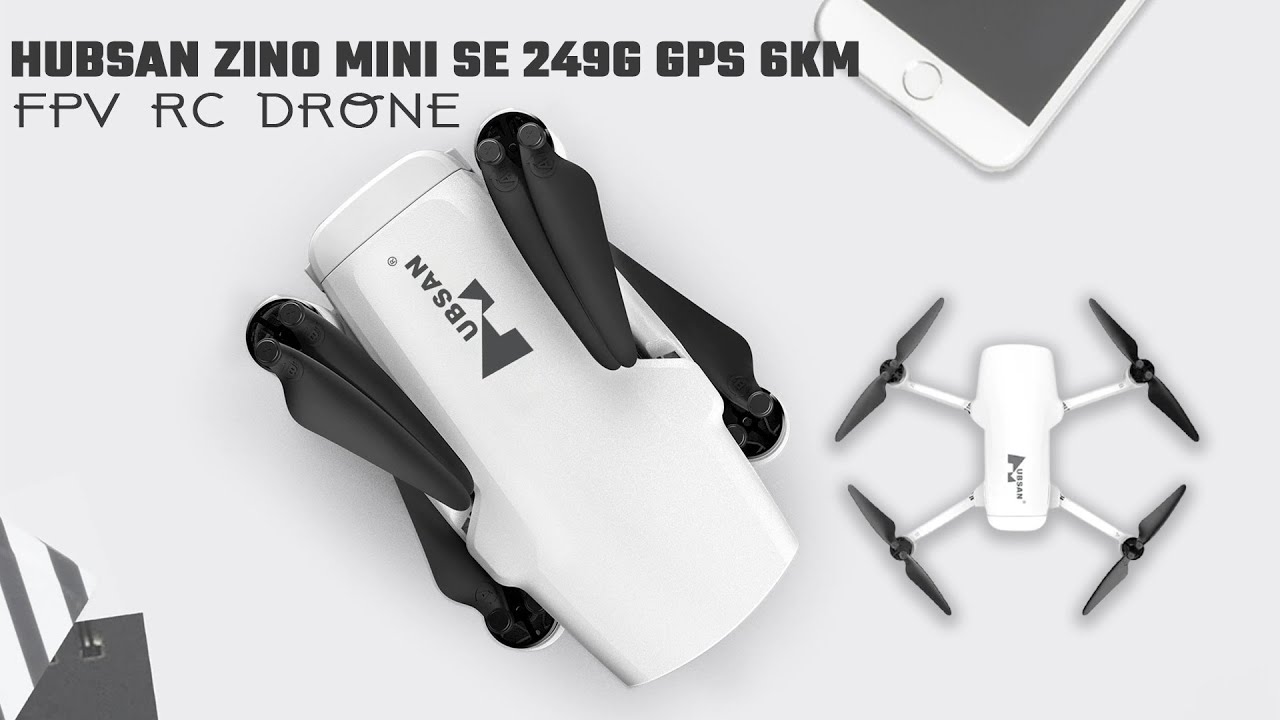 Hubsan ZINO Mini SE 249g GPS 6KM FPV RC Drone