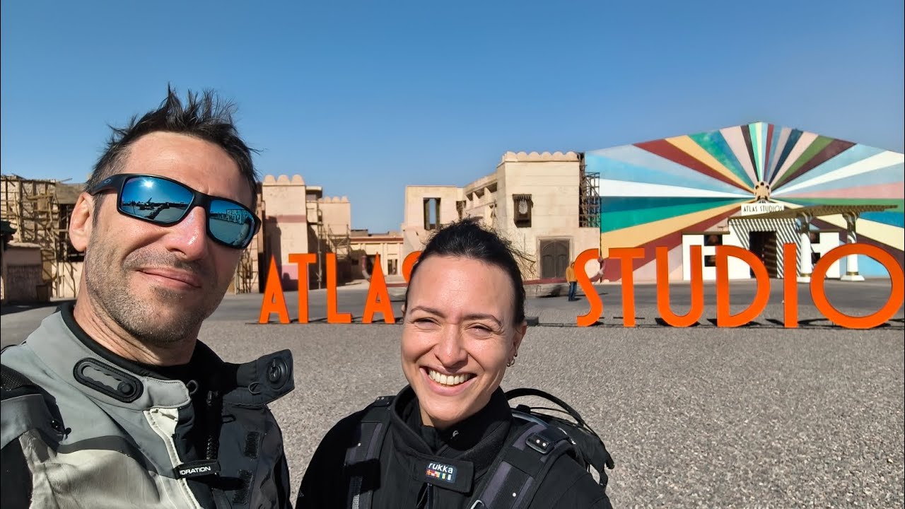 🎬 Marrakech to Ouarzazate via Snowy Tizi N&rsquo;Tichka | Atlas Studios | Morocco Road Trip 4K