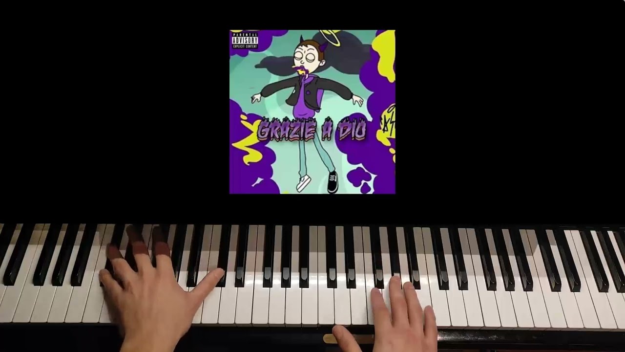 Grazie a Dio - tha supreme (Piano Cover + Spartito)