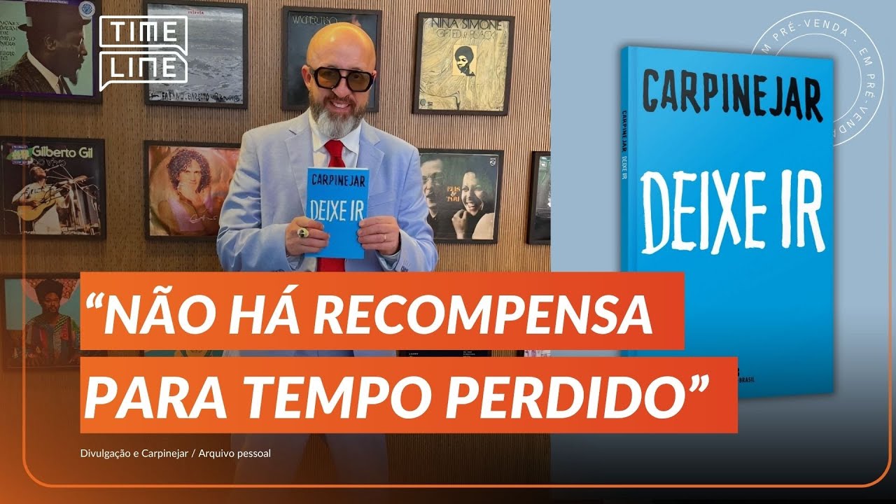 “DEIXE IR”: novo livro de CARPINEJAR aborda QUANDO DEVEMOS DESISTIR DE UM RELACIONAMENTO | Timeline