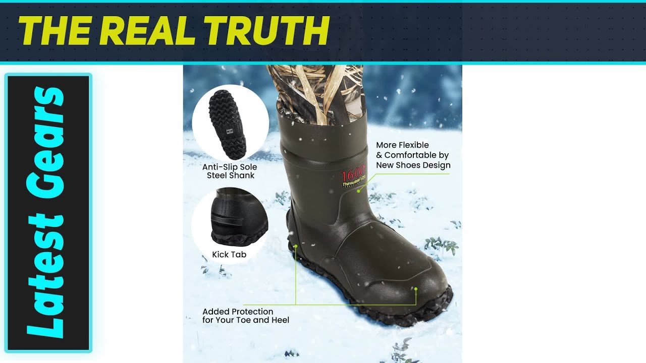 TIDEWE Breathable Chest Wader: Unstoppable Warmth & Dryness!