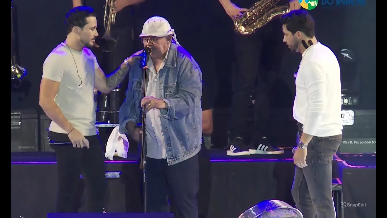ZÉ DE ALMEIDA & IGUINHO E LULINHA - ENCONTRO EMOCIONANTE NA FESTA DA JUVENTUDE 11/07/2025
