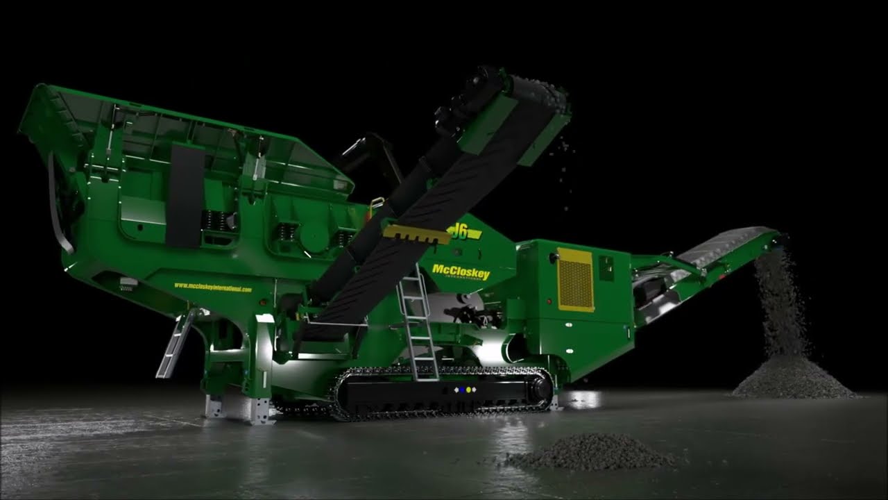 McCloskey J6 jaw crusher / concasseur a machoire
