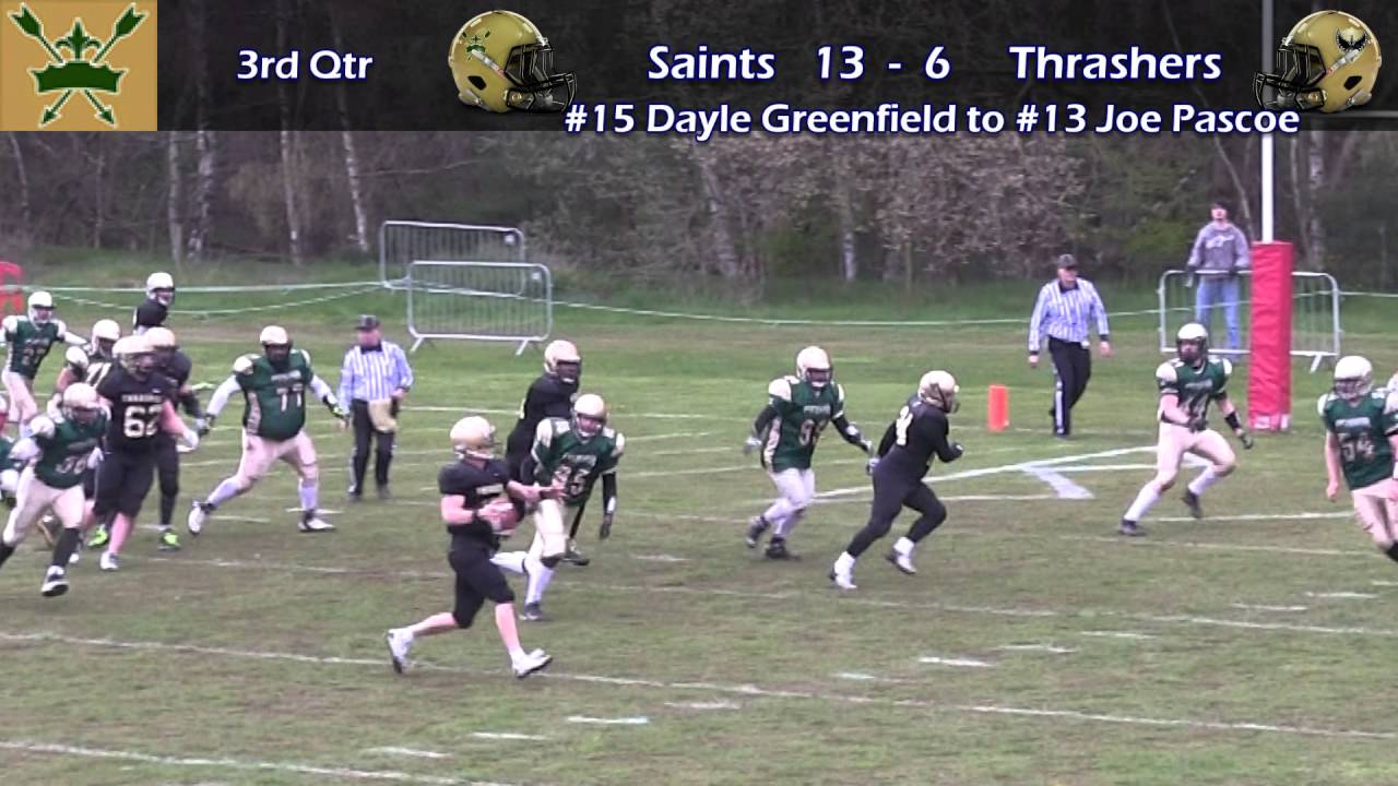 Bury Saints v Solent Thrashers - SFC Div 1 - 24th April 2016