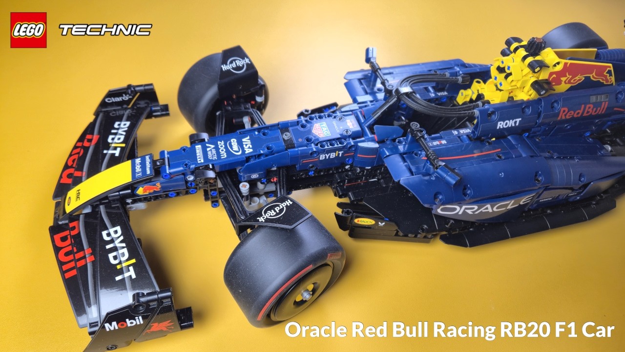 Building LEGO Technic Oracle Red Bull RB20 F1 Car 42206 | Speed Build