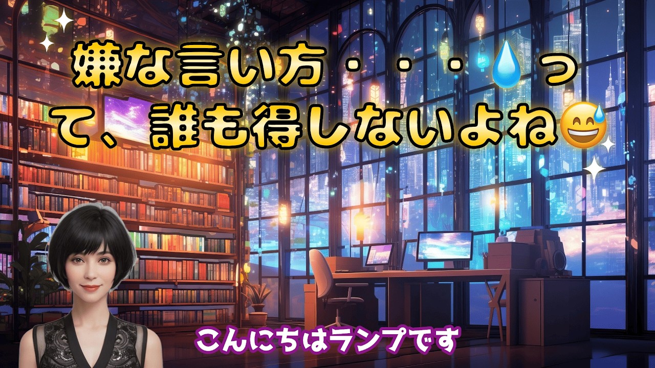 横：嫌な言い方・・・💧って、誰も得しないよね😅