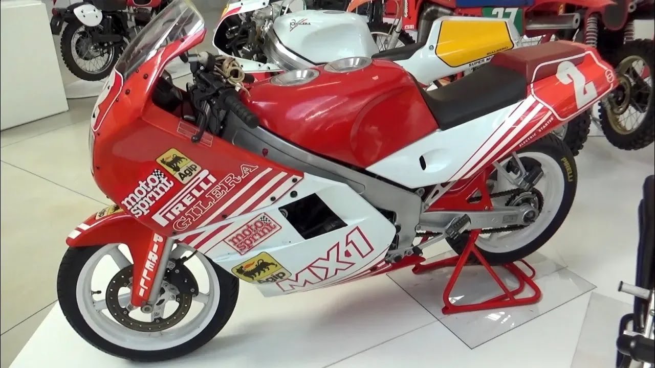 Gilera 125 MX1 Record - Nard&ograve; Circuit - 1988