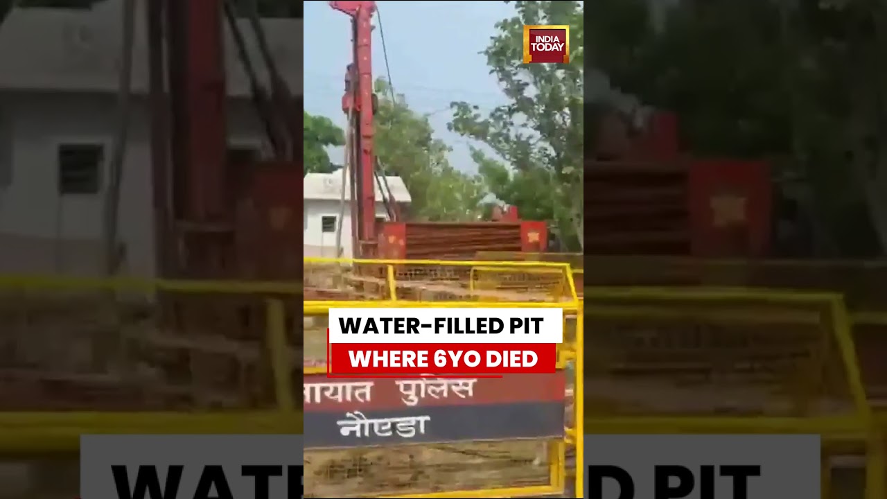 6-Year-Old Dies After Falling Into Water-Filled Pit in Greater Noida, Probe Underway | #indiatoday